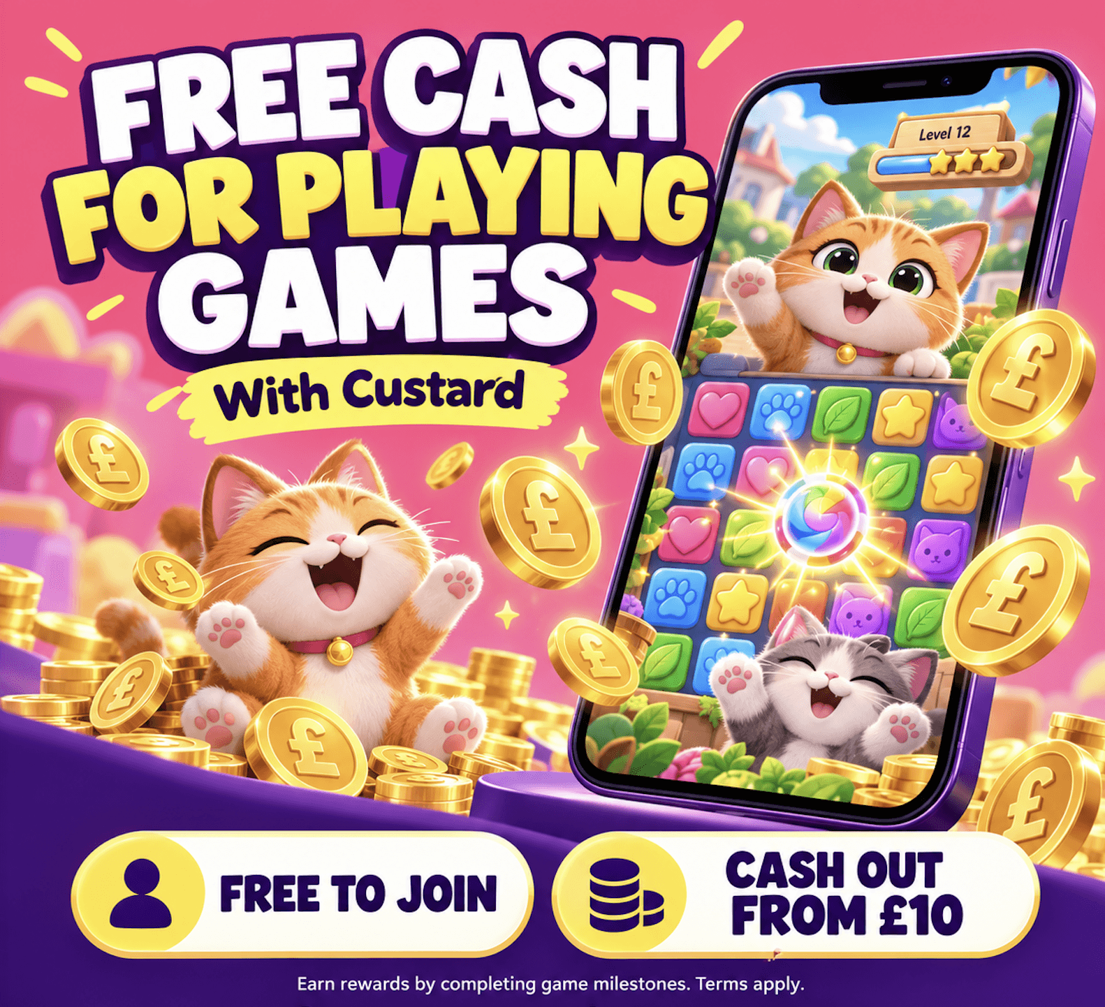 Free Cash For Playing Games